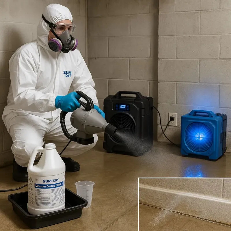 Sanitization and Odor Removal process in Matteson, IL