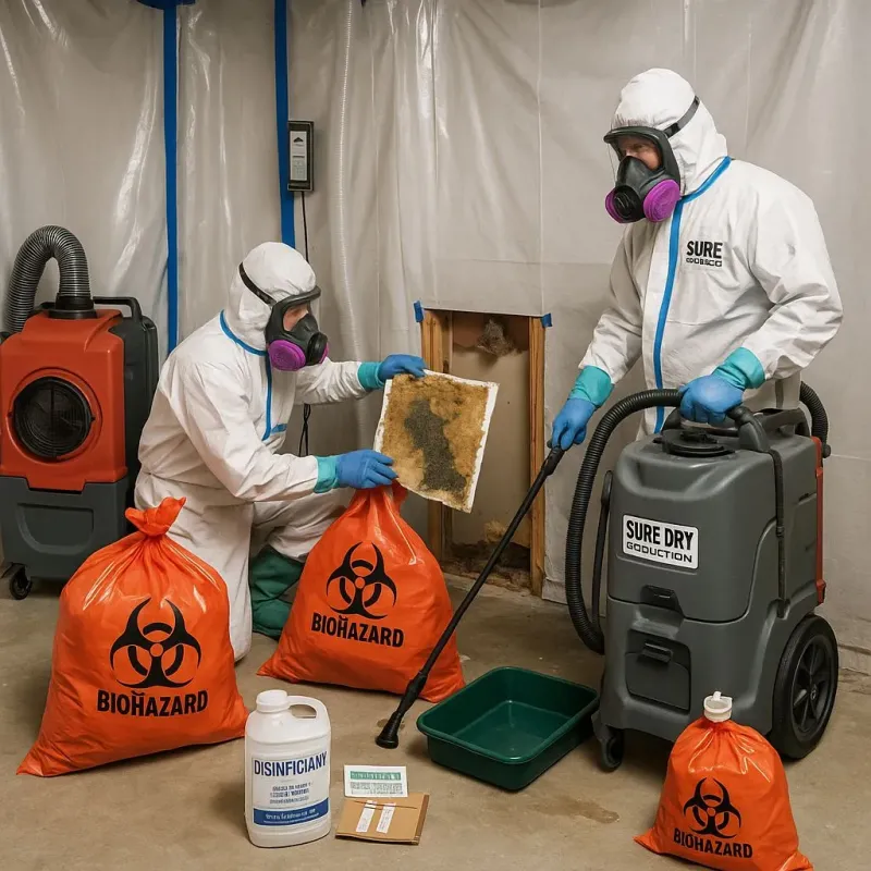 Contaminated Water Handling Protocols process in Matteson, IL