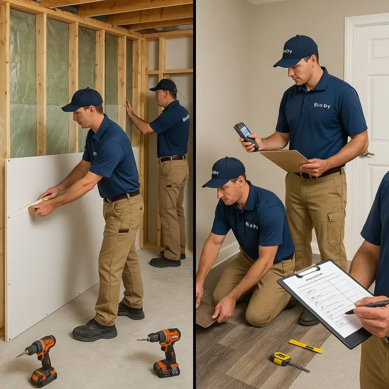 Repairs and Reconstruction process in Matteson, IL