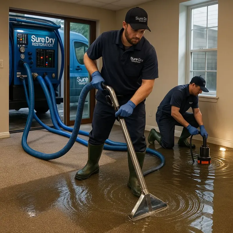 Water Extraction and Removal process in Matteson, IL